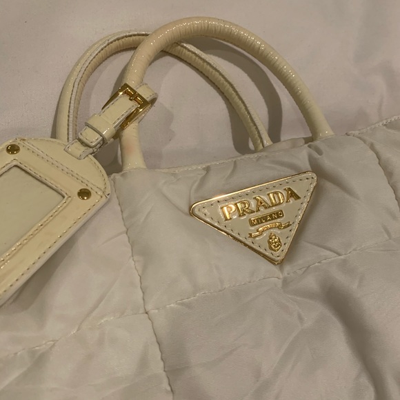 Prada Quilted Nylon Tote Bag - Picture 3 of 6